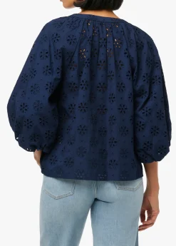 New THE ANDIE BRODERIE BLOUSE Women TOPS / SWEATERS|EARTH CONSCIOUS