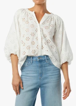 Online THE ANDIE BRODERIE BLOUSE Women TOPS / SWEATERS|EARTH CONSCIOUS