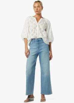 Online THE ANDIE BRODERIE BLOUSE Women TOPS / SWEATERS|EARTH CONSCIOUS