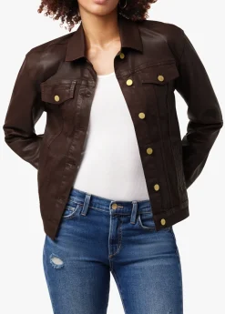 Best THE BOYFRIEND JACKET COATED Women JACKETS