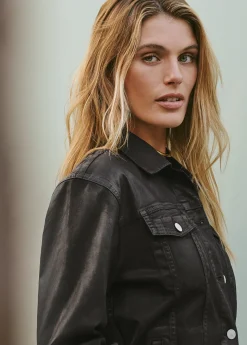 Best THE BOYFRIEND JACKET COATED Women JACKETS