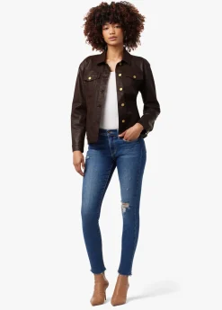 Best THE BOYFRIEND JACKET COATED Women JACKETS