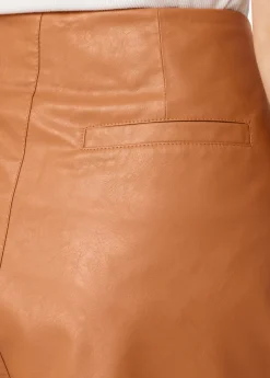 Discount THE JOHNNIE VEGAN LEATHER SHORT Women SHORTS|SHORTS