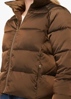 Outlet THE KEELY METALLIC PUFFER Women JACKETS
