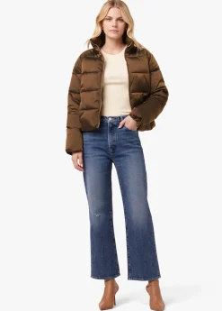 Outlet THE KEELY METALLIC PUFFER Women JACKETS