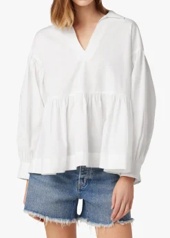 Outlet THE LENI POPOVER TOP Women EARTH CONSCIOUS