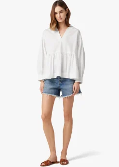 Outlet THE LENI POPOVER TOP Women EARTH CONSCIOUS