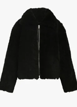 Discount THE LISA REVERSIBLE SHEARLING LEATHER JACKET Women JACKETS