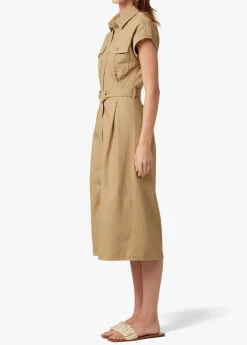 Discount THE PLEATED SAFARI DRESS Women SKIRTS / DRESSES
