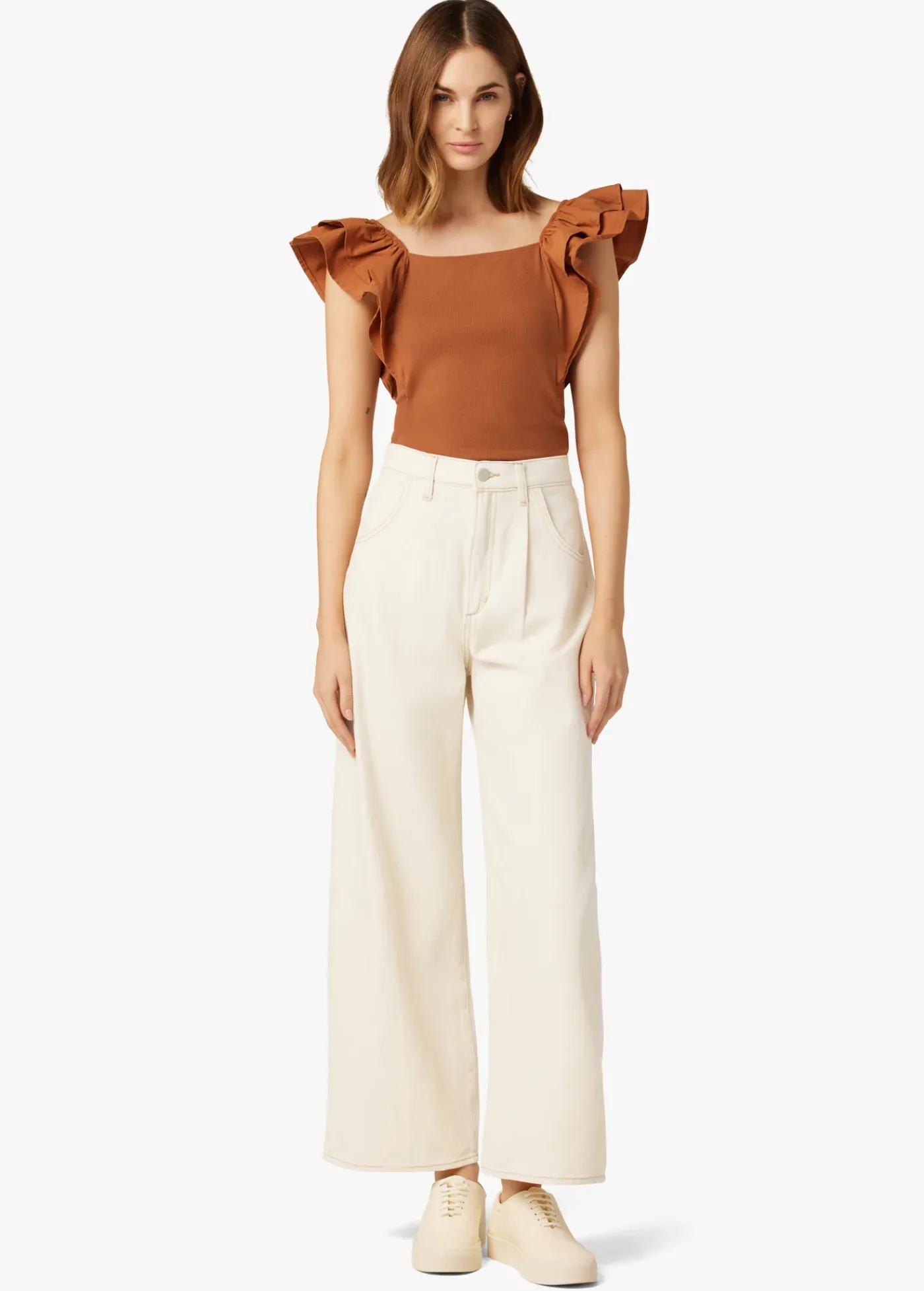 Outlet THE PLEATED WIDE LEG ANKLE Women WEIGHTLESS|WIDE LEG