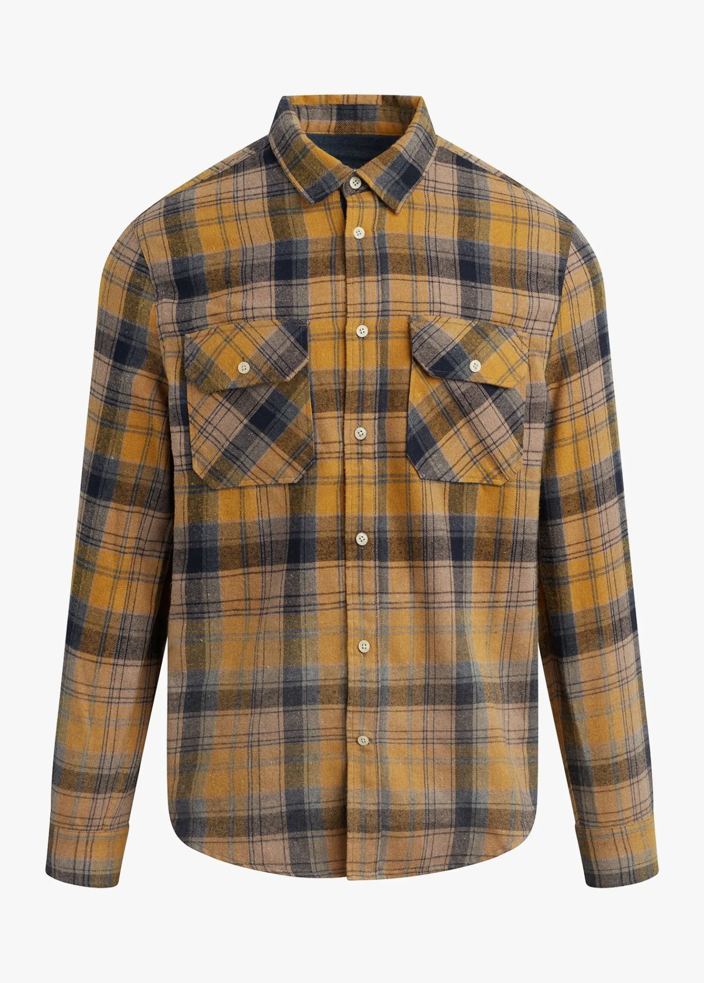 Sale THE SHIRT BRUSHED YELLOW UNISEX FLANNEL SWEATERS / HOODIES