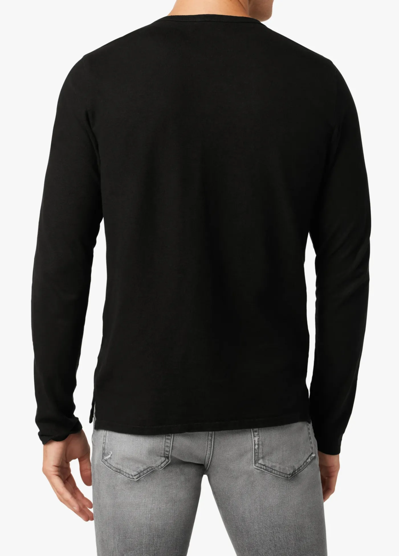 Fashion WINTZ L/S HEMP HENLEY TOPS / TEES