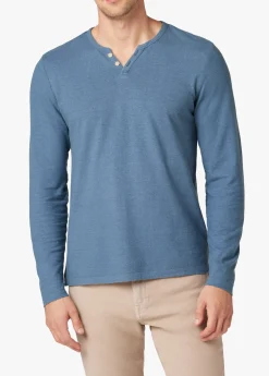 Sale WINTZ L/S HEMP HENLEY TOPS / TEES