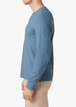 Sale WINTZ L/S HEMP HENLEY TOPS / TEES