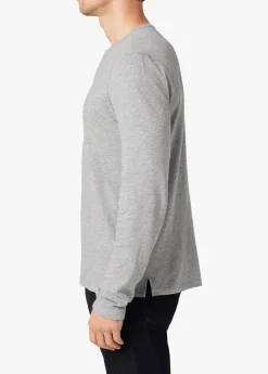 New WINTZ L/S HEMP HENLEY TOPS / TEES