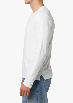 Online WINTZ L/S HEMP HENLEY TOPS / TEES