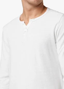 Online WINTZ L/S HEMP HENLEY TOPS / TEES